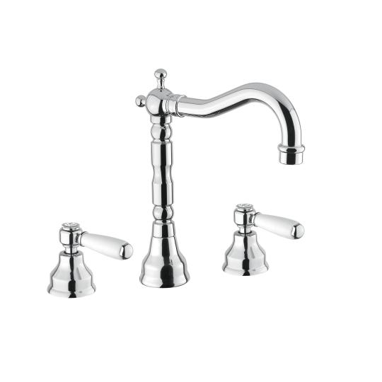 chrom mixer trojbodovy mediteranny klasicky kohutik keramicka vlozka rustikalny zlta mosadz bronz zlaty luxusny elegantny.jpg